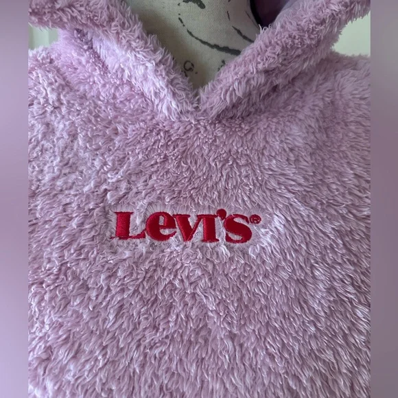 Levi's sherpa hoodie for kids - Picture 3 of 6